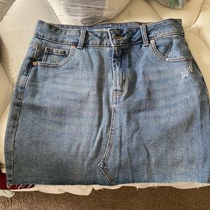 Denim skirt